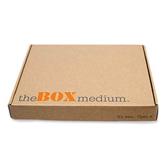 EPE USA Tablet Shipping Box, One-Piece Foldover (OPF), Medium, 11.75" x 14.25” x 2”, Brown Kraft