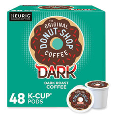 The Original Donut Shop® DARK K-Cups, Regular Extra Bold, 48/Box