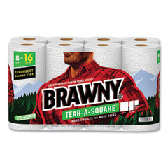 Brawny® Tear-A-Square® Perforated Kitchen Roll Towels