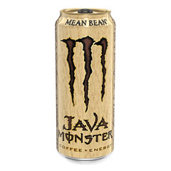 Monster® Java Monster Cold Brew Coffee, Mean Bean, 15 oz Can, 12/Pack