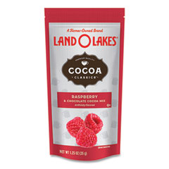 Land O' Lakes® Cocoa Classics Raspberry and Chocolate Hot Cocoa Mix, 1.25 oz Packet, 72/Carton