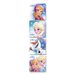 SandyLion® Frozen Stickers, Assorted Colors in Four Scenes, 250/Roll