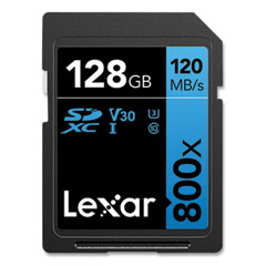 Lexar™ BLUE Series High-Performance SDXC Flash Memory, UHS-I U1 Class 10, 128 GB
