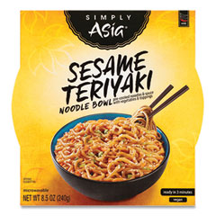 McCormick® Simply Asia Sesame Teriyaki Noodle Bowl, 8.5 oz, 6/Carton