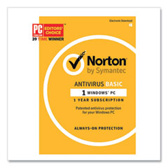 AntiVirus Basic Software, For 1 User NTN21366381
