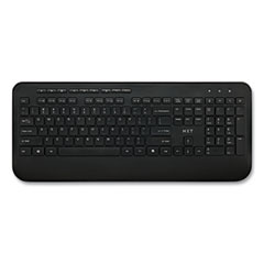 Wireless Comfort Keyboard, 2.4 GHz Frequency/23 ft Wireless Range, Black NXT60881