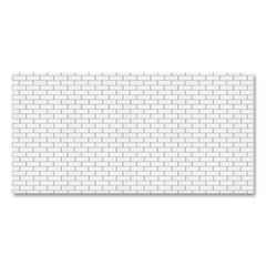 Pacon® Fadeless Paper Roll, 50 lb Bond Weight, 48 x 50 ft, White Subway Tile