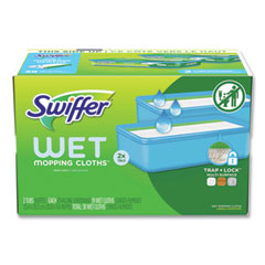 Swiffer® Sweeper TRAP + LOCK Wet Mop Cloth