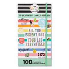The Happy Planner® All the Essentials Mega Value Pack Stickers, Productivity Theme, 2,172 Stickers