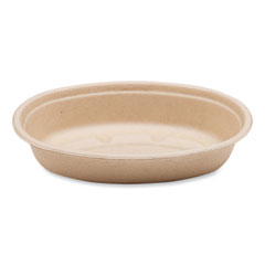 World Centric® Fiber Bowls, Burrito Bowl, 24 oz, 8 x 5.3 x 1.6, Natural, Paper, 400/Carton