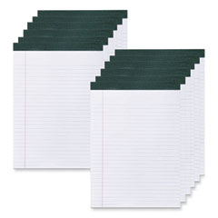 Roaring Spring® Recycled Legal Pad, Wide/Legal Rule, 40 White 8.5 x 11 Sheets, Dozen