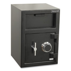 Honeywell Steel Depository Safe with Combo Lock, 14 x 14.2 x 20, 1.06 cu ft, Black