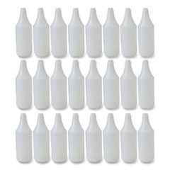 Boardwalk® Embossed Spray Bottle, 32 oz, Clear, 24/Carton