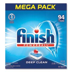 FINISH® Powerball Dishwasher Tabs, Fresh Scent, 94/Box