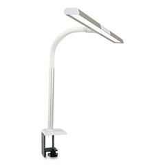 OttLite® Wellness Series Perform LED Clamp Lamp with Three Color Modes, 16" to 24.75" High, White, Ships in 1-3 Business Days