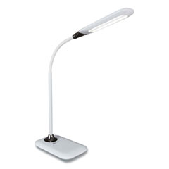 Wellness Series Sanitizing Enhance LED Desk Lamp, 8.5" to 11" High, White, Ships in 4-6 Business Days