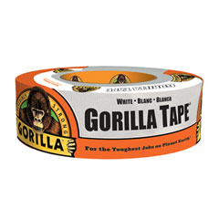 Gorilla® Gorilla Tape, 3" Core, 1.88" x 30 yds, White