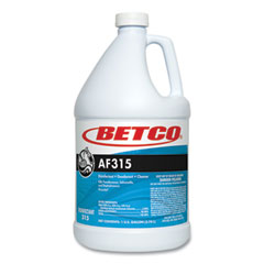 Betco® AF315 Disinfectant Cleaner, Citrus Floral Scent, 1 gal Bottle, 4/Carton