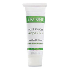 Biotone® Pure Touch Organics Massage Creme, 7 oz Tube, Unscented