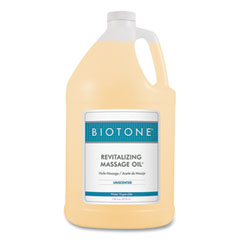 Biotone® Revitalizing Massage Oil, 1 gal Bottle, Unscented