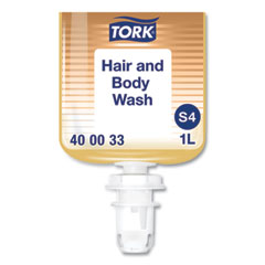 Tork® Hair and Body Wash, Clean Scent, 1 L, 6/Carton