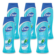 Dial® Spring Water Body Wash, Spring Water Scent, 16 oz, 6/Carton