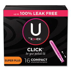 Kotex® U by Kotex® Click Compact Tampons