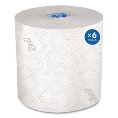 thumbnail image 2 of Boardwalk 6700W 1-Ply Hard Wound Towels - 8" X 700' White, 6 Rolls/Carton 2 of 5