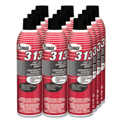 Claire® 313 Fast Tack Upholstery Adhesive, 12 oz Aerosol Spray, Dries Clear, Dozen