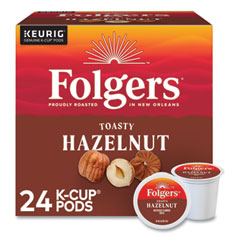 Folgers® Toasty Hazelnut Coffee K-Cups, 24/Box