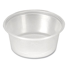Fabri-Kal® Portion Cups, 1.5 oz, Clear, 250/Sleeve, 10 Sleeves/Carton