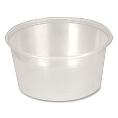 Fabri-Kal® Portion Cups, 4 oz, Clear, 250/Sleeve, 10 Sleeves/Carton
