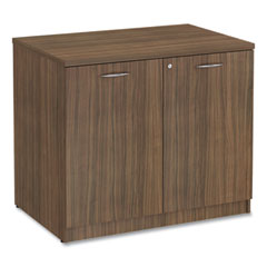 Alera® Alera Valencia Series Storage Cabinet, 34.3w x 22.78d x 29.5h, Modern Walnut