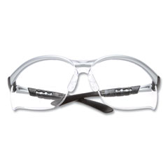 3M™ BX Molded-In Diopter Safety Glasses, 2.0+ Diopter Strength, Silver/Black Frame, Clear Lens