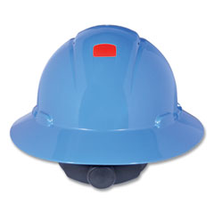 3M™ SecureFit H-Series Hard Hats, H-800 Hat with UV Indicator, 4-Point Pressure Diffusion Ratchet Suspension, Blue