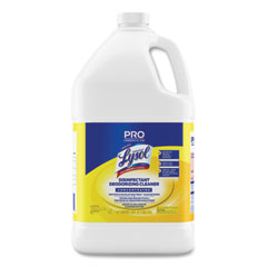 Professional LYSOL® Brand Disinfectant Deodorizing Cleaner Concentrate, Lemon Scent, 128 oz Bottle