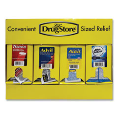 Lil' Drugstore® Single-Dose Medicine Dispenser, 105-Pieces, Plastic Case, Yellow