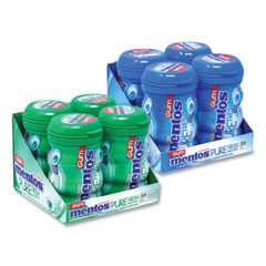 Mentos® Pure Fresh Gum Variety Pack, Fresh Mint/Spearmint, 50 Pieces/Bottle, 8 Bottles/Carton, Ships in 1-3 Business Days