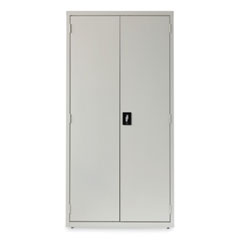 OIF Fully Assembled Storage Cabinets, 5 Shelves, 36" x 18" x 72", Light Gray
