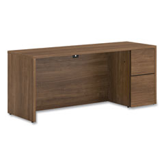 HON® 10500 Series™ Single Pedestal Credenza with Full-Height Pedestal
