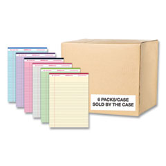 Enviroshades Legal Notepads, 50 Assorted 8.5 x 11.75 Sheets, 36 Notepads/Carton
