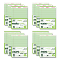 Roaring Spring® Enviroshades Legal Notepads, 50 Green 8.5 x 11.75 Sheets, 72 Notepads/Carton, Ships in 4-6 Business Days