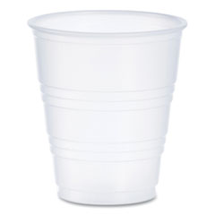 Dart® High-Impact Polystyrene Cold Cups, 5 oz, Translucent, 100/Pack
