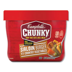 Campbell's® Chunky Sirloin Burger with Country Vegetables, 15.25 oz, 8/Carton, Ships in 1-3 Business Days