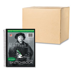 Roaring Spring® Sketch Book, 60-lb Drawing Paper Stock, Rembrandt Photography Cover, (100) 11 x 8.5 Sheets,12/CT, Ships in 4-6 Business Days