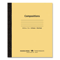 Roaring Spring® Flexible Cover Composition Notebook