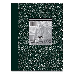 Roaring Spring® Lab and Science Notebook, Quadrille Rule (5 sq in), Green Marble Cover, (60) 10.13 x 7.88 Sheets, 24/CT,Ships in 4-6 Bus Days