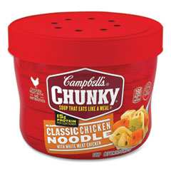 Campbell's® Chunky Classic Chicken Noodle Bowl,15.25 oz Bowl, 8/Carton, Ships in 1-3 Business Days