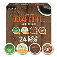 Green Mountain Coffee® Decaf Variety Coffee K-Cups, Assorted Flavors, 0.38 oz K-Cup, 24/Box