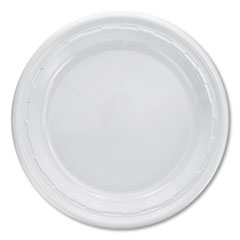 Paper Dinnerware, Plates, White, 8.5 dia, 125/Pack